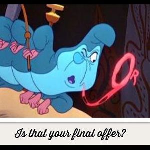 Is that your final offer?